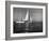 Overtaking a Conventional Sailboat, the Catamaran Is Displaying its Speed-Loomis Dean-Framed Photographic Print