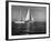 Overtaking a Conventional Sailboat, the Catamaran Is Displaying its Speed-Loomis Dean-Framed Photographic Print