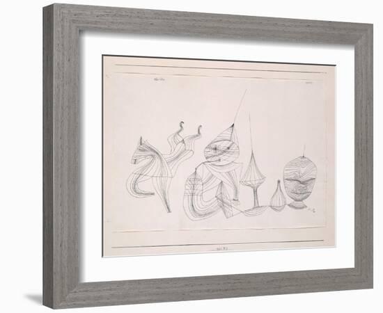 Overtone-Paul Klee-Framed Giclee Print