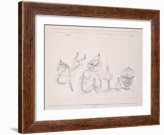 Overtone-Paul Klee-Framed Giclee Print