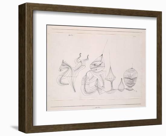 Overtone-Paul Klee-Framed Giclee Print