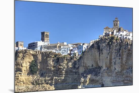 Overview from the south, Arcos de la Frontera, Andalucia, Spain, Europe-Richard Maschmeyer-Mounted Photographic Print