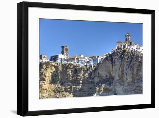 Overview from the south, Arcos de la Frontera, Andalucia, Spain, Europe-Richard Maschmeyer-Framed Photographic Print