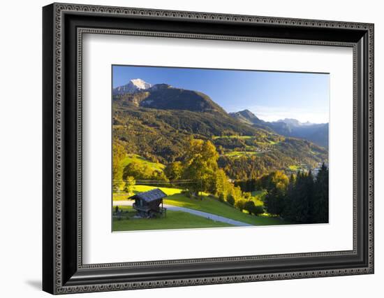Overview of Berchtesgaden, Bavaria, Germany, Europe-Miles Ertman-Framed Photographic Print