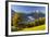 Overview of Berchtesgaden in Autumn with the Watzmann Mountain in the Background-Miles Ertman-Framed Photographic Print