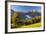 Overview of Berchtesgaden in Autumn with the Watzmann Mountain in the Background-Miles Ertman-Framed Photographic Print