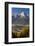 Overview of Berchtesgaden in Autumn with the Watzmann Mountain in the Background-Miles Ertman-Framed Photographic Print