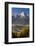 Overview of Berchtesgaden in Autumn with the Watzmann Mountain in the Background-Miles Ertman-Framed Photographic Print