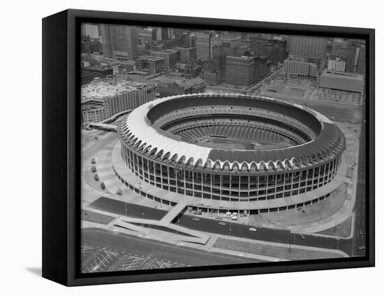 Overview of Busch Stadium-null-Framed Premier Image Canvas