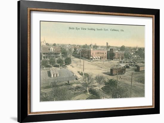 Overview of Cullman, Alabama-null-Framed Art Print