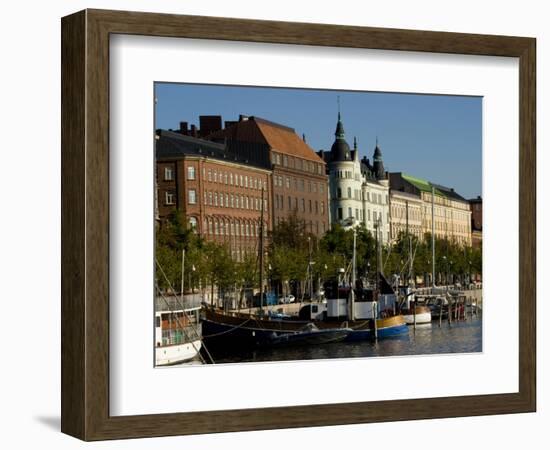 Overview of Helsinki from Harbor, Helsinki, Finland-Nancy & Steve Ross-Framed Photographic Print