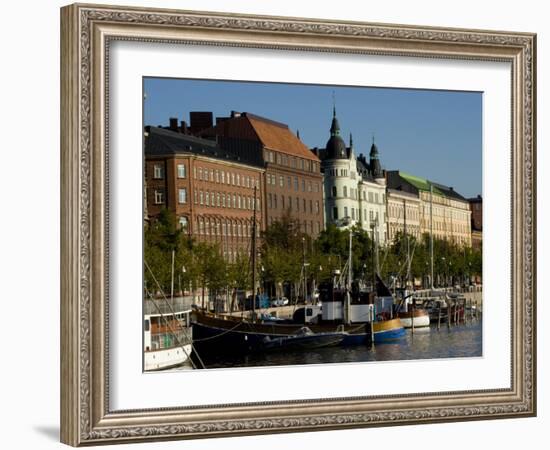 Overview of Helsinki from Harbor, Helsinki, Finland-Nancy & Steve Ross-Framed Photographic Print