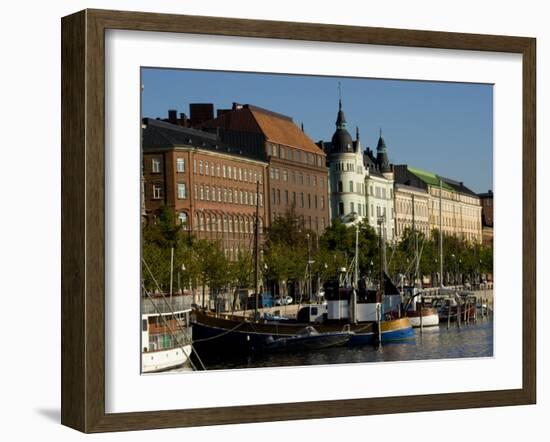 Overview of Helsinki from Harbor, Helsinki, Finland-Nancy & Steve Ross-Framed Photographic Print