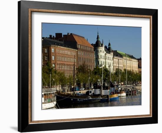 Overview of Helsinki from Harbor, Helsinki, Finland-Nancy & Steve Ross-Framed Photographic Print