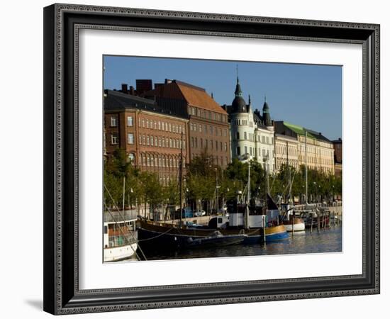 Overview of Helsinki from Harbor, Helsinki, Finland-Nancy & Steve Ross-Framed Photographic Print