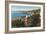 Overview of Menton-null-Framed Art Print