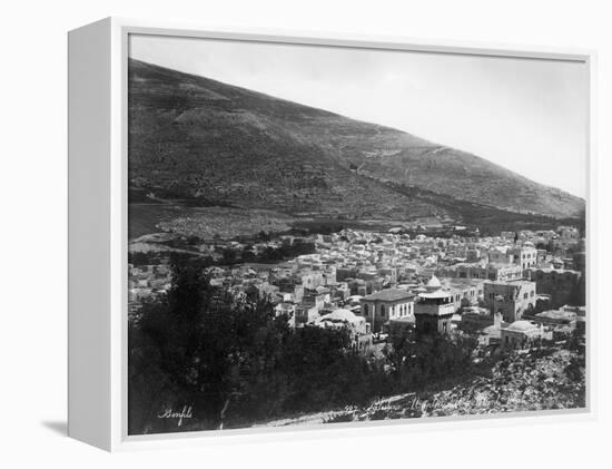 Overview of Palestine-null-Framed Premier Image Canvas