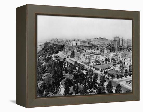 Overview of Riverside Drive and Riverside Park-Irving Underhill-Framed Premier Image Canvas