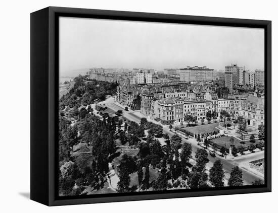 Overview of Riverside Drive and Riverside Park-Irving Underhill-Framed Premier Image Canvas