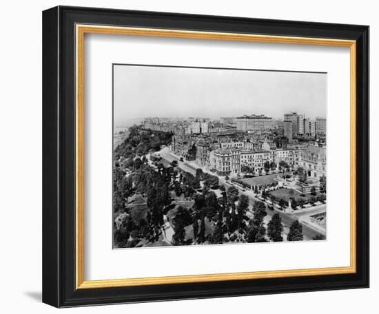 Overview of Riverside Drive and Riverside Park-Irving Underhill-Framed Photographic Print