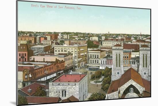 Overview of San Antonio-null-Mounted Art Print