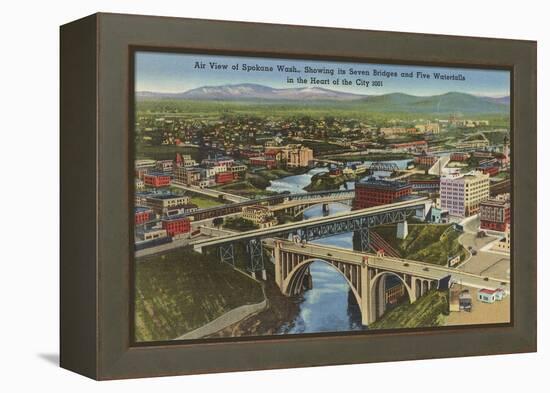 Overview of Spokane-null-Framed Stretched Canvas