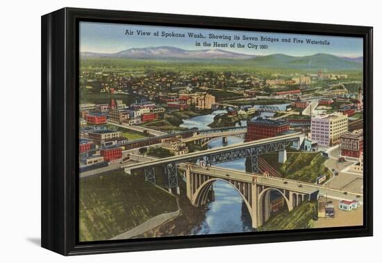 Overview of Spokane-null-Framed Stretched Canvas