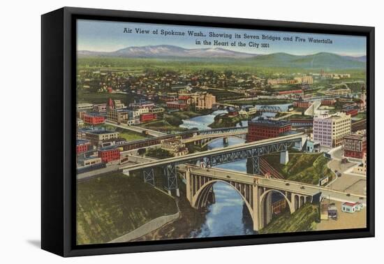 Overview of Spokane-null-Framed Stretched Canvas