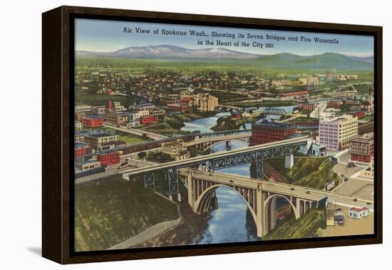 Overview of Spokane-null-Framed Stretched Canvas