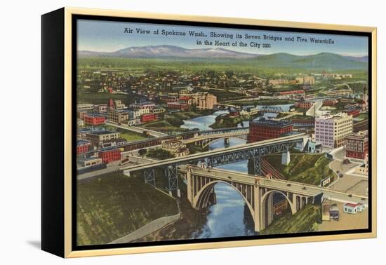 Overview of Spokane-null-Framed Stretched Canvas