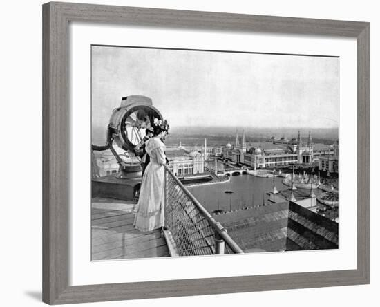 Overview of the Columbian Exposition of 1893-null-Framed Photographic Print