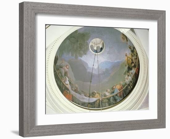 Overview of the Cupola Showing St Anthony, 1798-Francisco de Goya-Framed Photographic Print