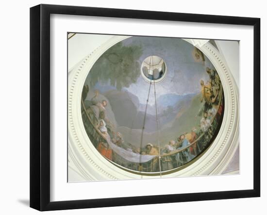 Overview of the Cupola Showing St Anthony, 1798-Francisco de Goya-Framed Photographic Print