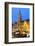 Overview of the Marienplatz Christmas Market and the New Town Hall, Munich, Bavaria, Germany-Miles Ertman-Framed Photographic Print