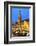 Overview of the Marienplatz Christmas Market and the New Town Hall, Munich, Bavaria, Germany-Miles Ertman-Framed Photographic Print