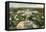 Overview of Versailles, France-null-Framed Stretched Canvas