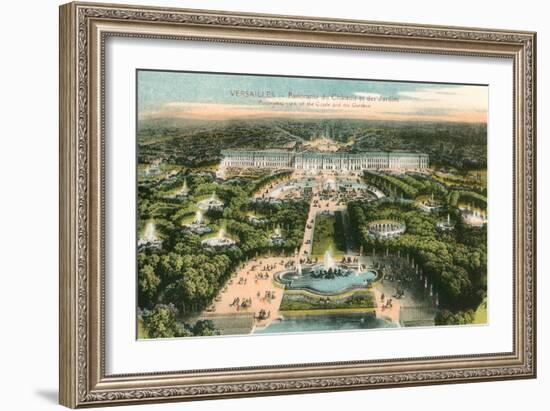 Overview of Versailles, France-null-Framed Art Print