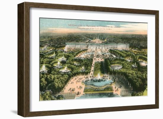 Overview of Versailles, France-null-Framed Art Print