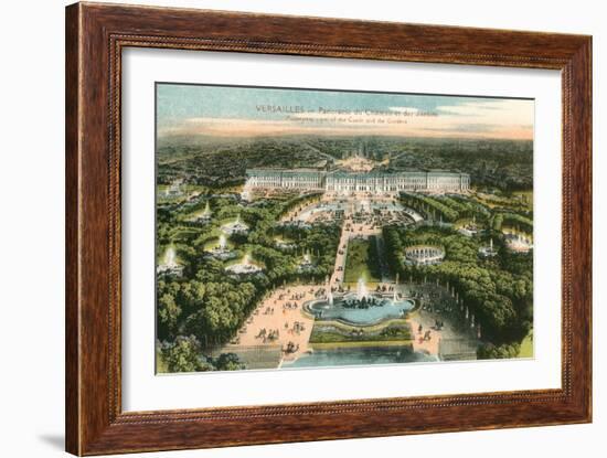 Overview of Versailles, France-null-Framed Art Print