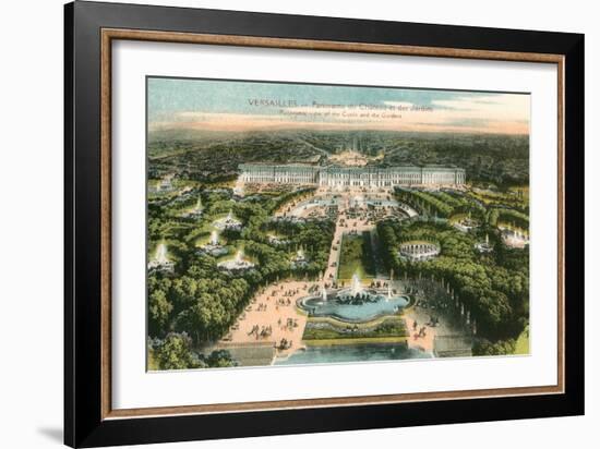 Overview of Versailles, France-null-Framed Art Print