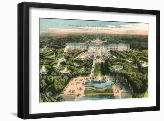 Overview of Versailles, France-null-Framed Art Print