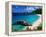 Overview of Waimea Bay on the North Shore, Waimea, U.S.A.-Ann Cecil-Framed Premier Image Canvas