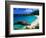 Overview of Waimea Bay on the North Shore, Waimea, U.S.A.-Ann Cecil-Framed Photographic Print