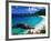 Overview of Waimea Bay on the North Shore, Waimea, U.S.A.-Ann Cecil-Framed Photographic Print