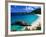 Overview of Waimea Bay on the North Shore, Waimea, U.S.A.-Ann Cecil-Framed Photographic Print