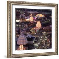 Overview Showing Many Pavilions at 1964 NY World's Fair-George Silk-Framed Photographic Print