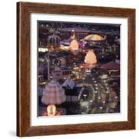 Overview Showing Many Pavilions at 1964 NY World's Fair-George Silk-Framed Photographic Print