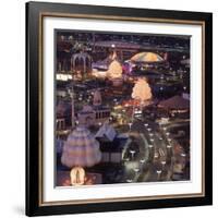 Overview Showing Many Pavilions at 1964 NY World's Fair-George Silk-Framed Photographic Print