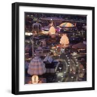 Overview Showing Many Pavilions at 1964 NY World's Fair-George Silk-Framed Photographic Print