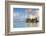 Overwater Bungalows of Intercontinental Mo'Orea Resort, Hauru Point, Moorea-Ian Trower-Framed Photographic Print